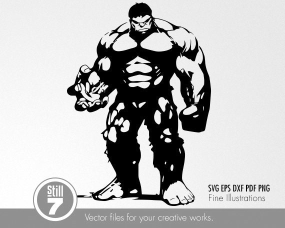 Download Hulk svg dxf eps pdf png | Etsy