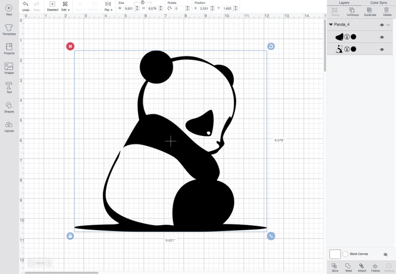 Download Pandas Bundle 6 Pandas svg eps dxf png | Etsy