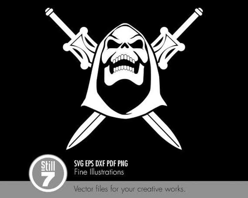 skeletor decal