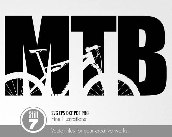 Doordringen Picknicken serie Mtb Svg Mountain Biking Logo 2 Svg Eps Dxf Pdf Png - Etsy