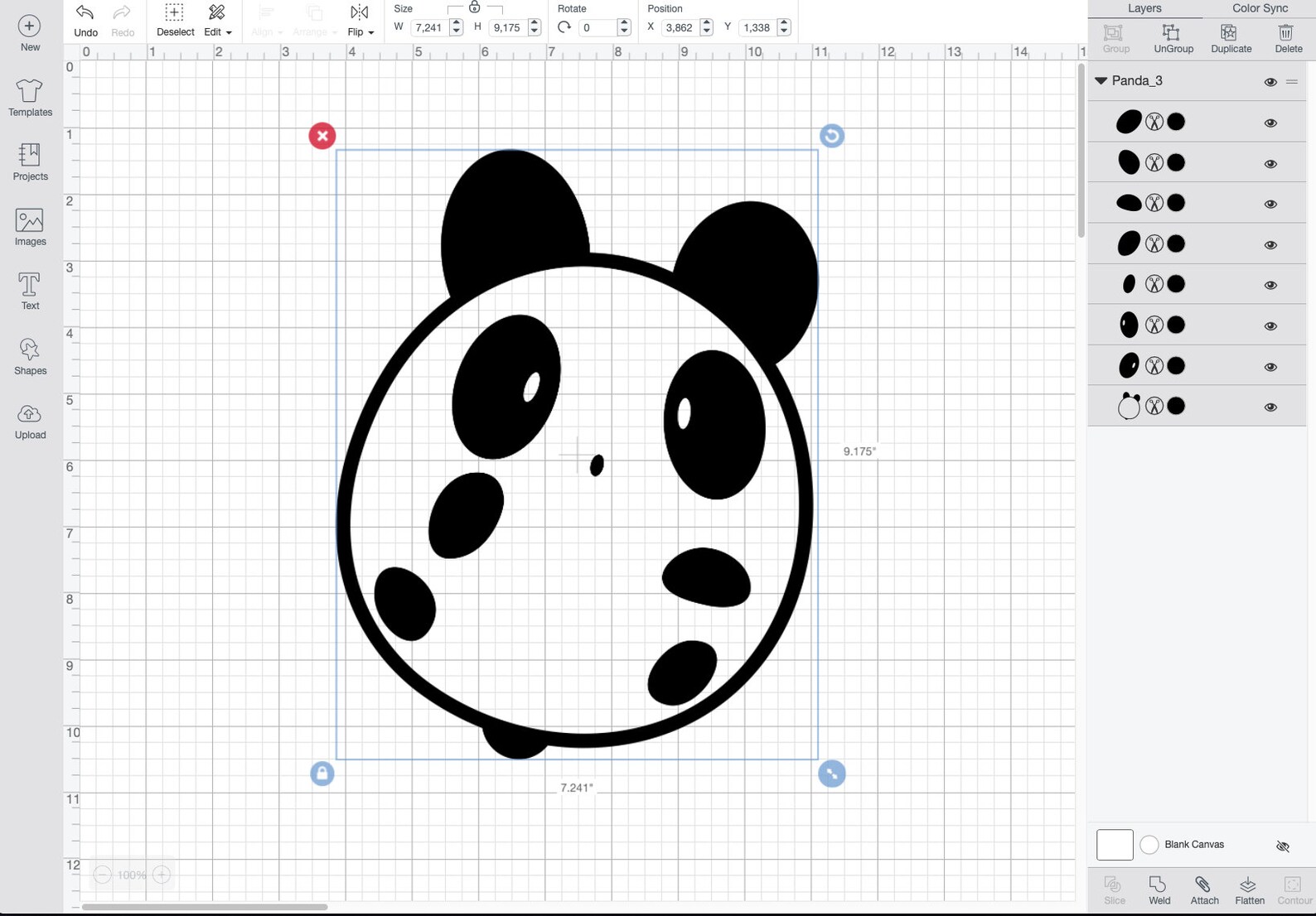 Download Pandas Bundle 6 Pandas svg eps dxf pdf png | Etsy