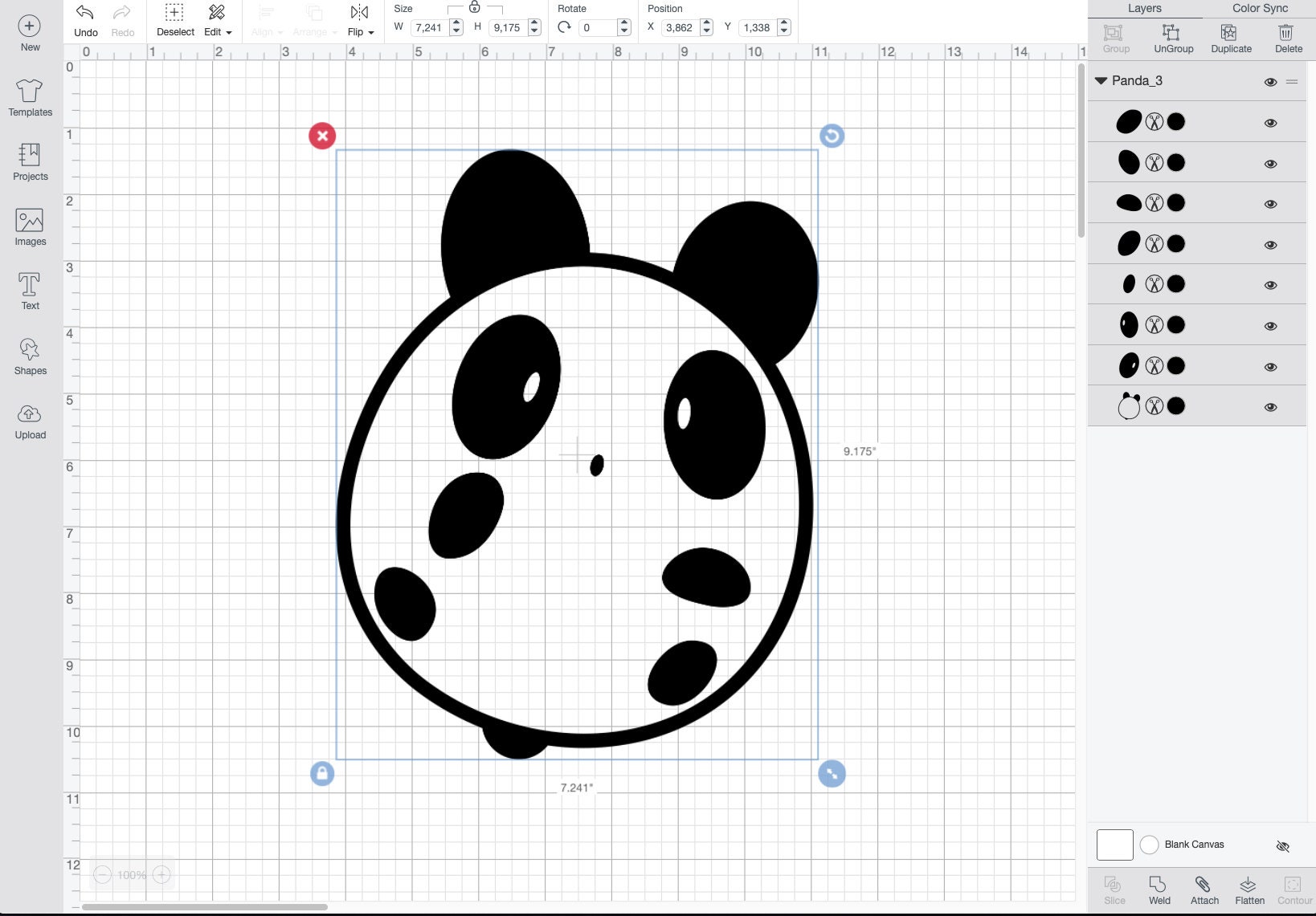 Pandas Bundle 6 Pandas Svg eps dxf pdf png | Etsy