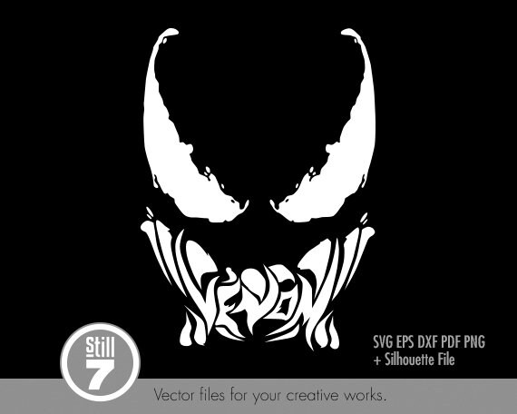 Download Marvel's Venom svg cutting file eps dxf pdf png | Etsy