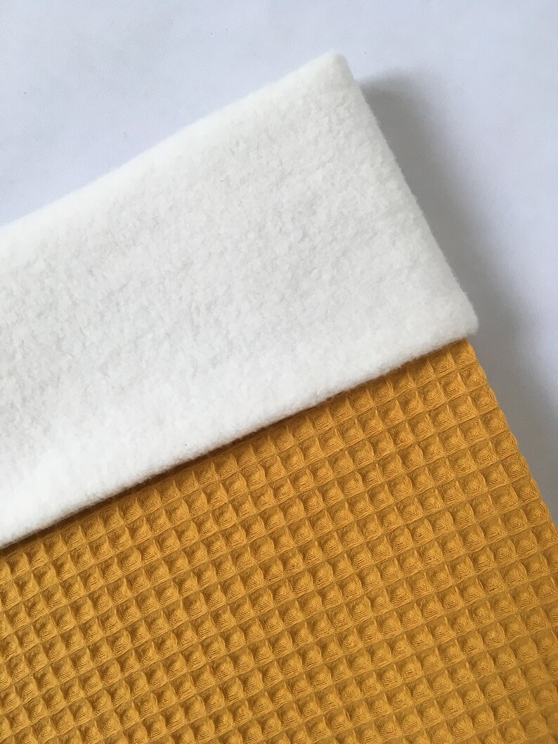 Car Blanket Fleece Bed Blanket Cradle Blanket Sherpa 100/% cotton /' Ocher /' Baby Blanket