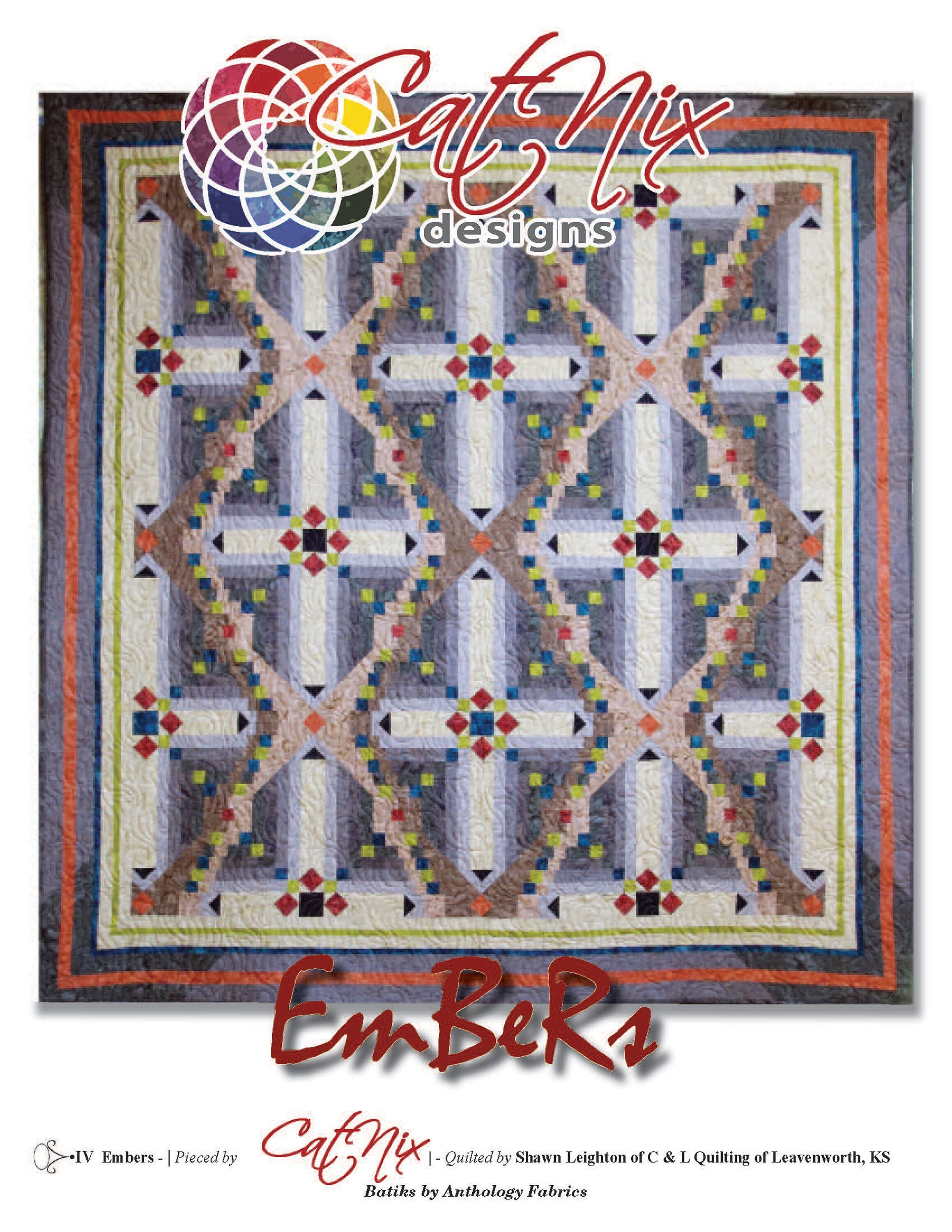 Fabric From the Basement Mess Embers - Giucy Giuce - PER QUARTER METRE Fabric From the Basement Mess Embers - Giucy Giuce - PER QUARTER METRE
