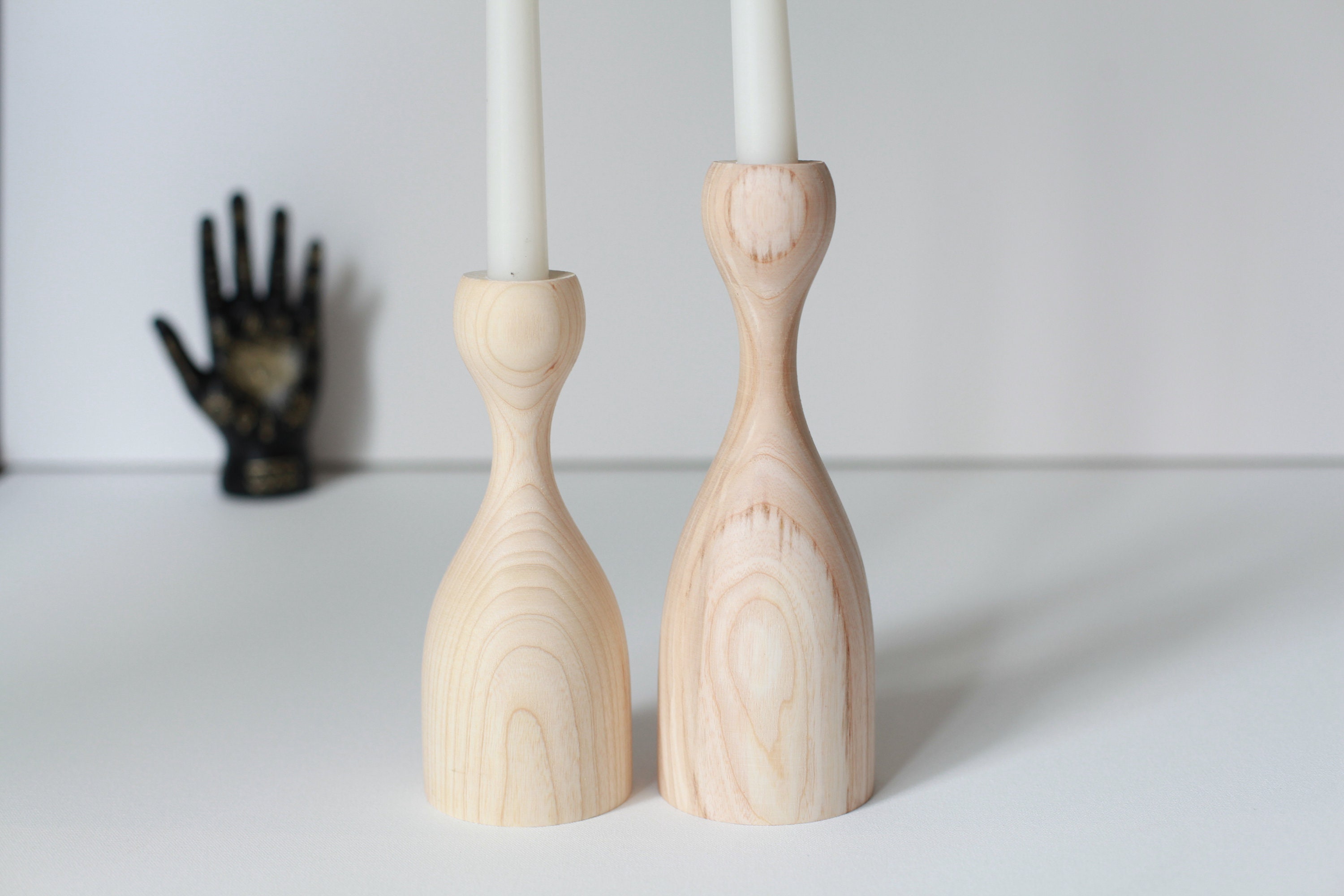 Candelabros de madera escandinavos: decoración rústica para el hogar - Etsy  México, image size:3000x2000