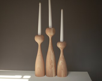 candlestick wood table decor gothic style japanese candle holder scandinavian primitive candlestick minimalism gift idea holiday decor