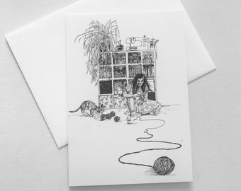 Greeting Card -  Cast on