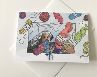 Greeting Card -  Stash show and tell on Zoom