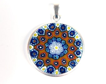 Millefiori Murrina Muranoglas Pendant