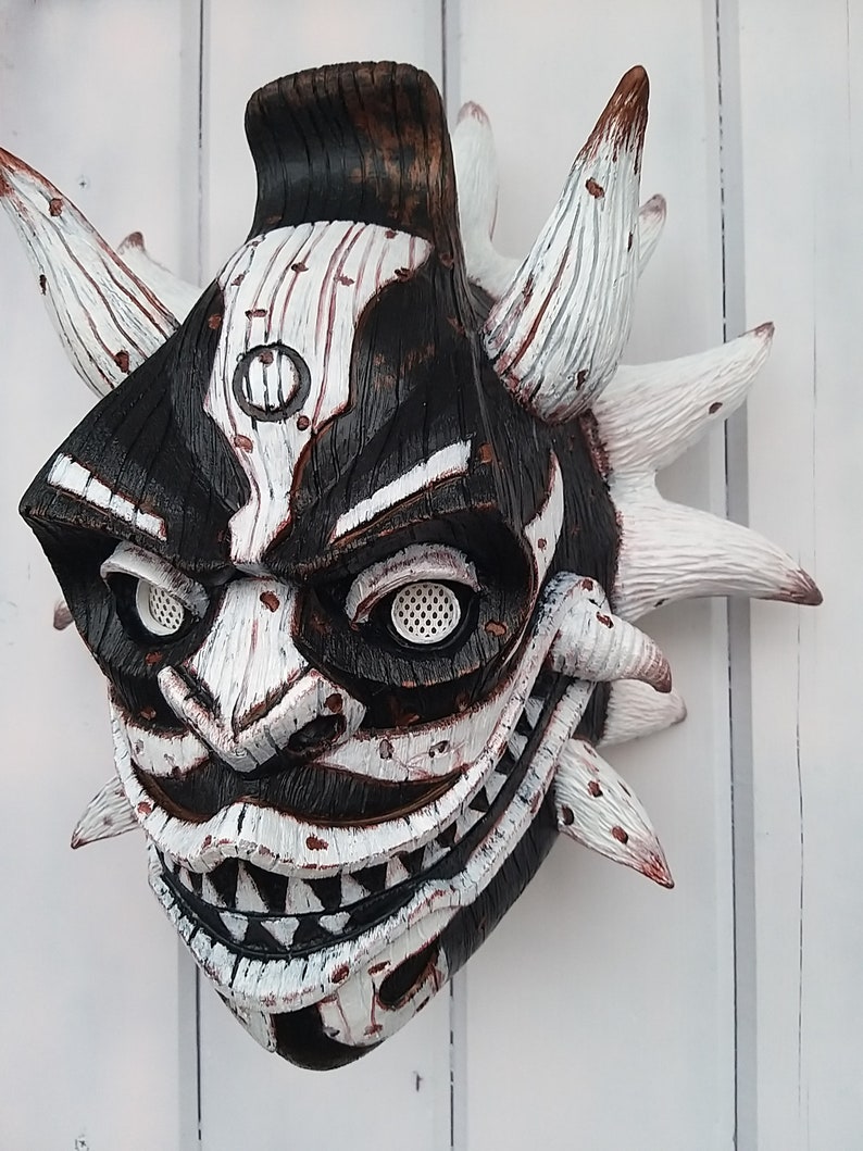 Spider Man Mask PS4 Costume Peter Parker Demon Mr. Negative Etsy