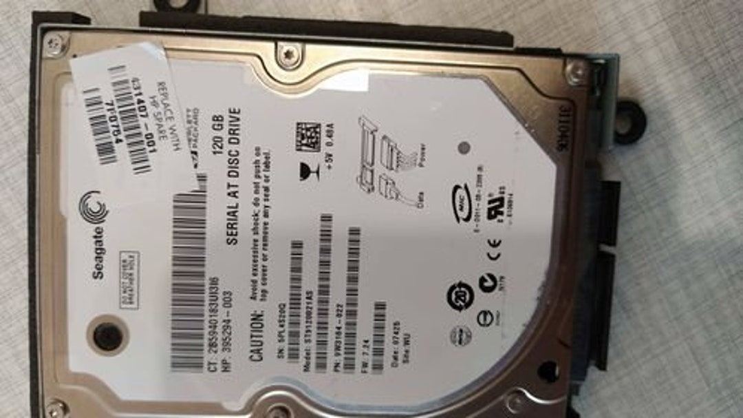 Seagate ST9120822AS 120GB SATA/150 5400RPM 8MB 2.5-inch Notebook Hard ...