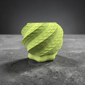 Swirl-plantenbak – binnenplanter met moderne draai- en afvoerbak