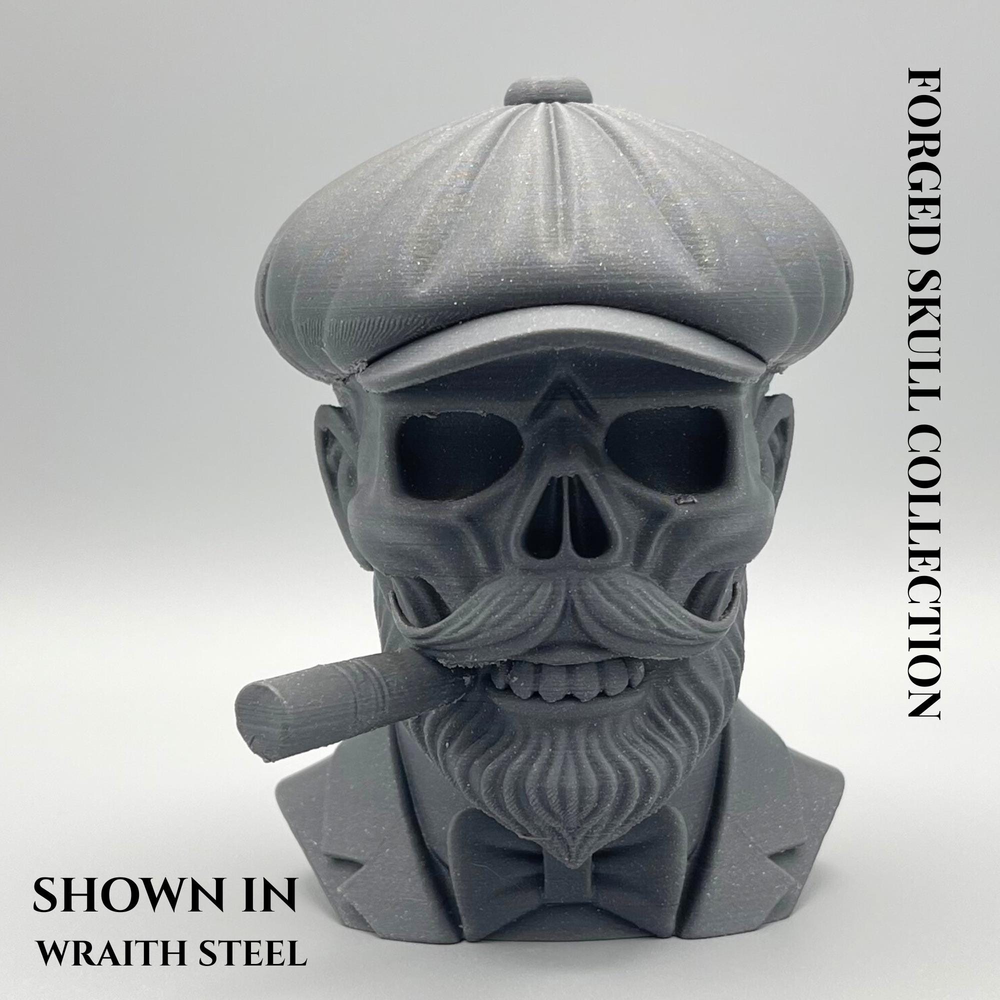 Victorian Skull Bust: 3D Printed Gothic Decor - Cialis Graves - Etsy