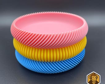 Stackable linear Accent Tray Set (3) – Customizable & Colorful Organization
