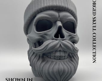 3D Gedruckter Schädel von Captain Coldjaw: Piraten-Gothic-Dekor