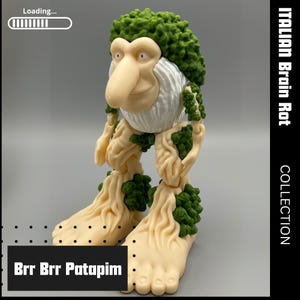 Brr Brr Patapim – Forest Goblin Figure | Italian Brain Rot Series, High Detail, Articulated