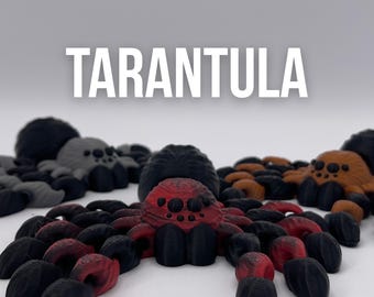 Articulated Tarantula Toy, Fidget Spider 3D printed
