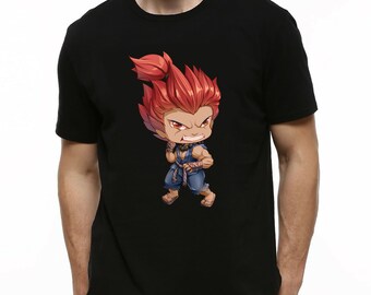 Street Fighter Ryu T Shirt Etsy - akuma top roblox