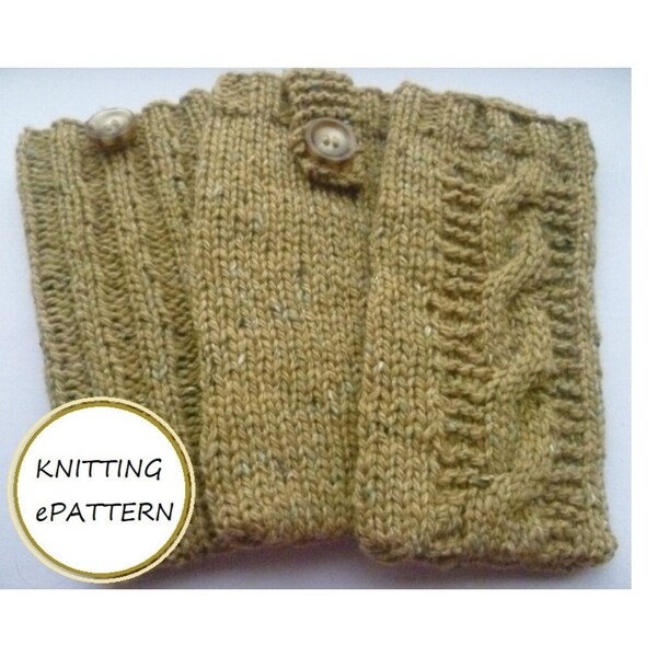 KNITTING PATTERN iphone sock, iphone cosy, smartphone knitted cover beginner pattern