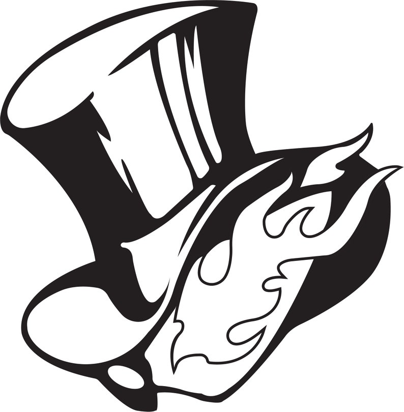 Phantom Thieves Logo Vinyl Sticker Etsy