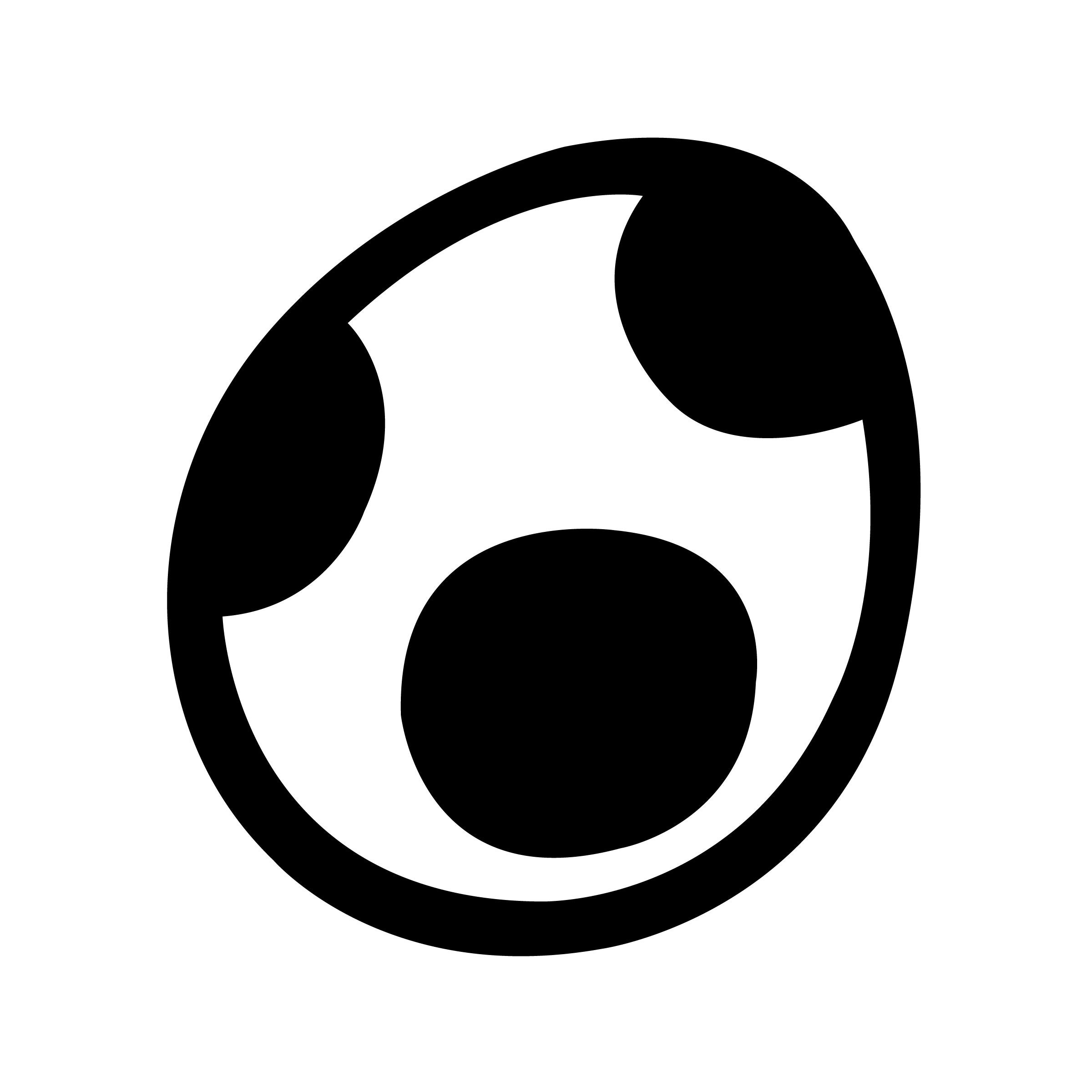 Yoshi Egg Vinyl Sticker Etsy