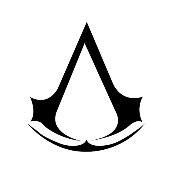 Super Assassin's Creed Logo Vinyl Sticker | Etsy WU-07