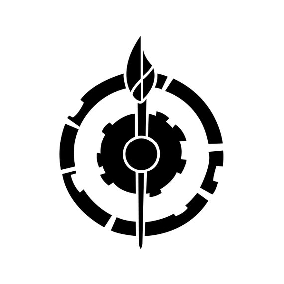 Atlas Rwby Logo Vinyl Sticker Etsy
