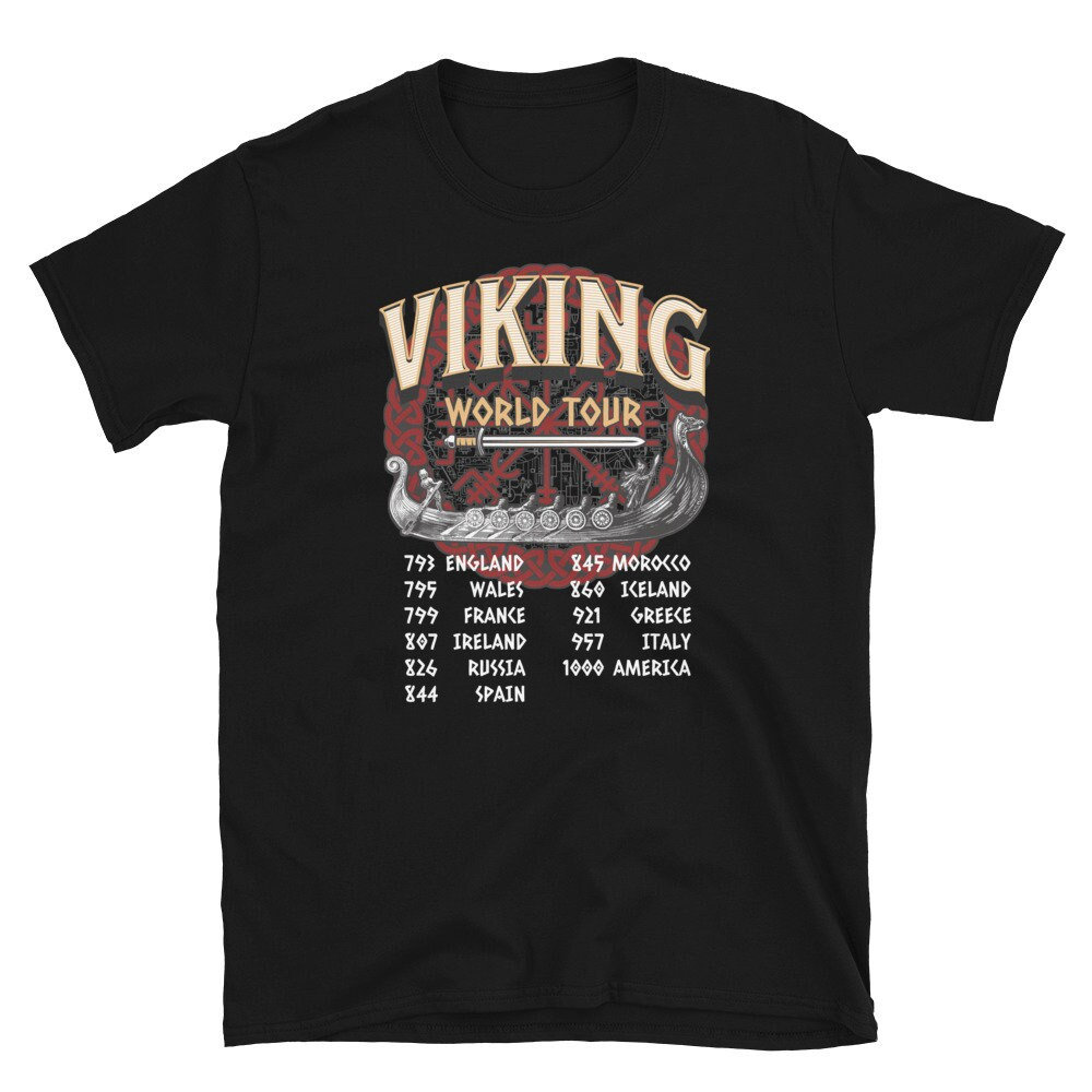 Viking world top tour t shirt