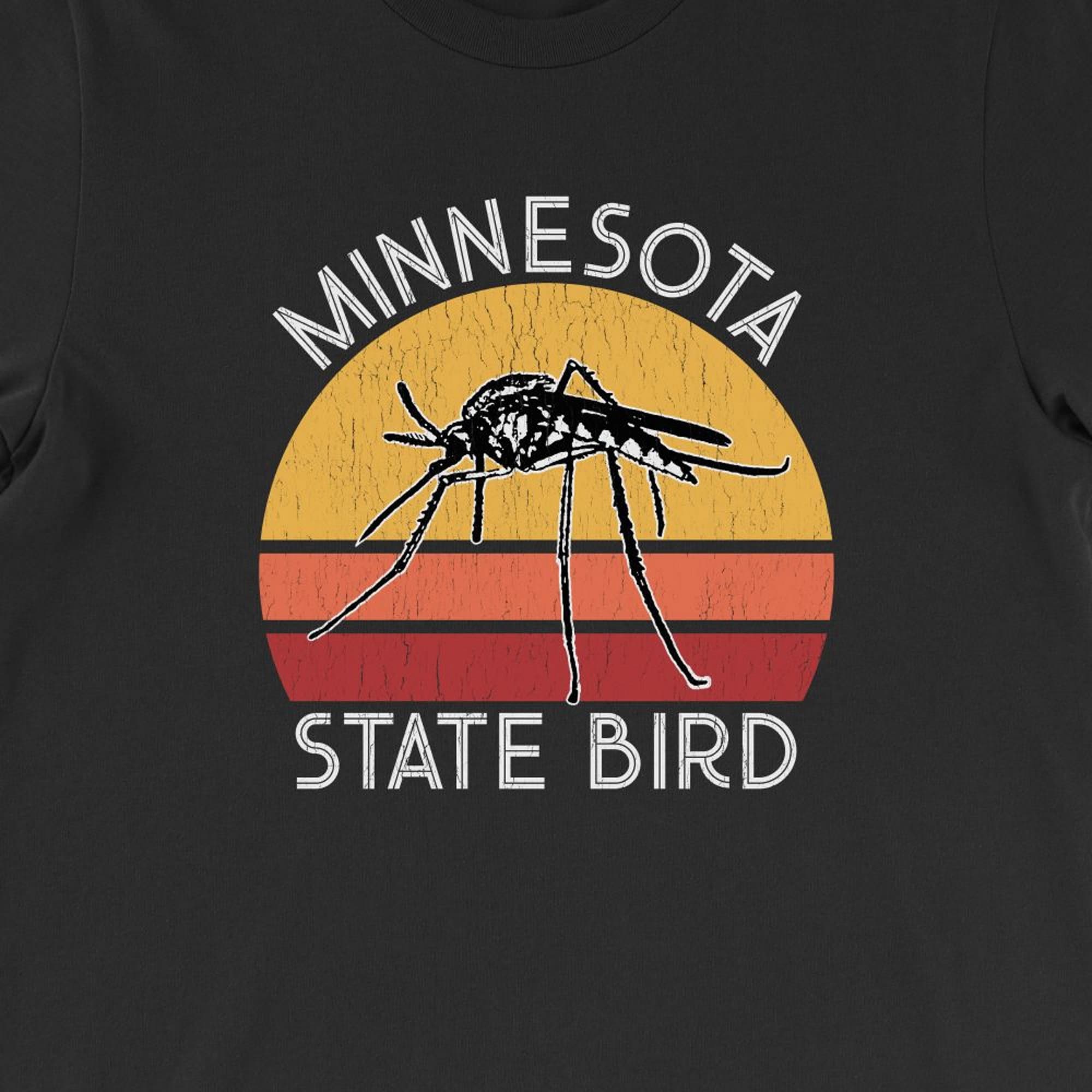 Funny Minnesota State Bird Mosquito Shirt MN State Gift Etsy España