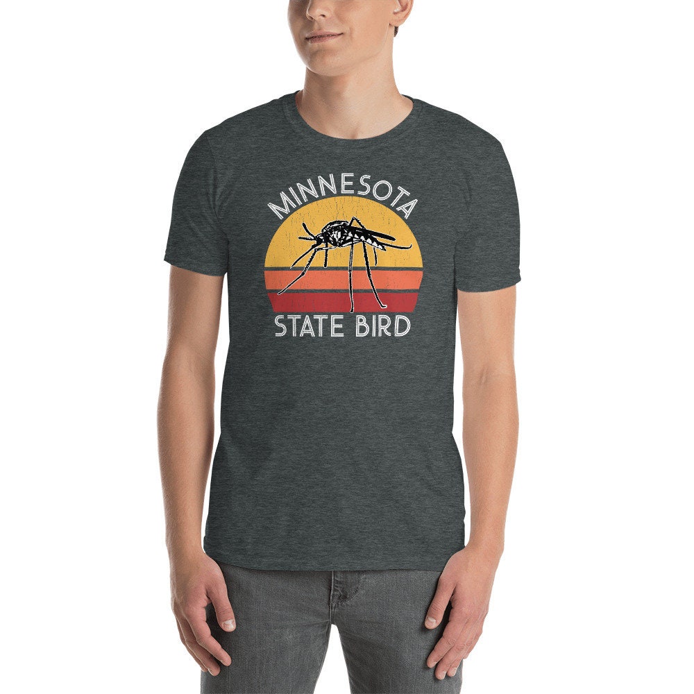 Funny Minnesota State Bird Mosquito Shirt MN State Gift Etsy España