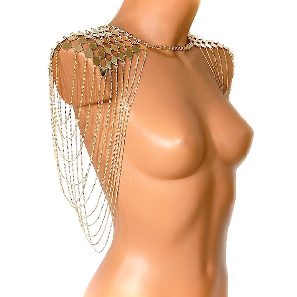 Shoulder Collar - Shoulder Chain Necklace
