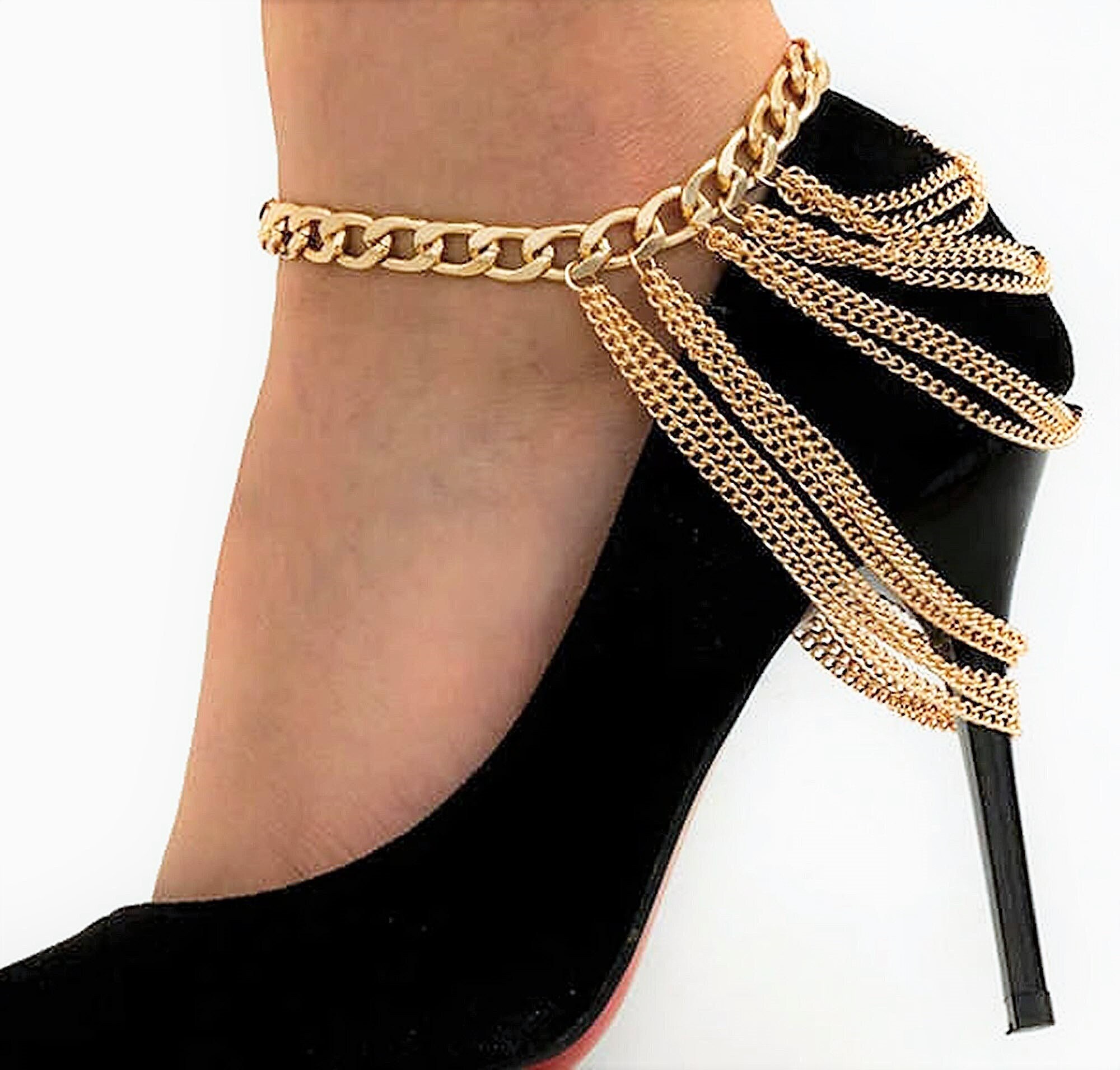 Ankle Strap Zipper Back Rhinestone Flat Bridal Shoes – Cherlot