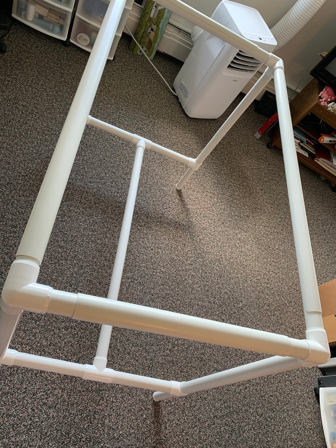 Dritz Adjustable Floor Model Quilt Plastic Frame Standard Etsy