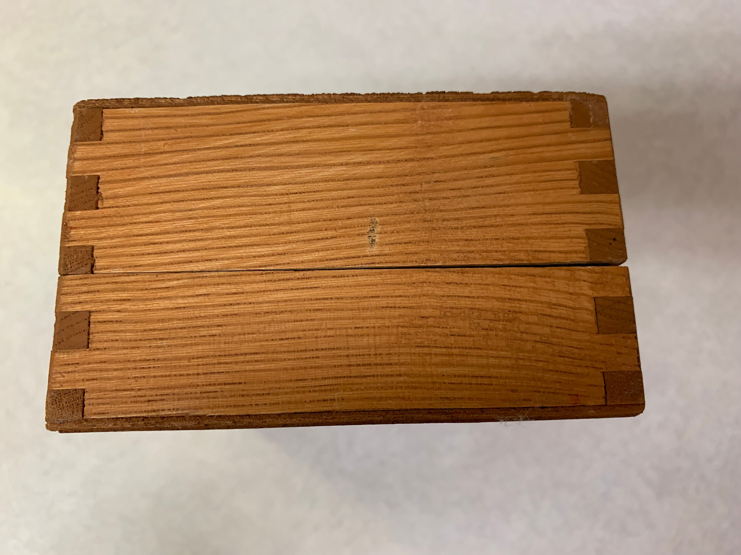 Light Brown Wooden Empty Science Lab Box Compartments Etsy