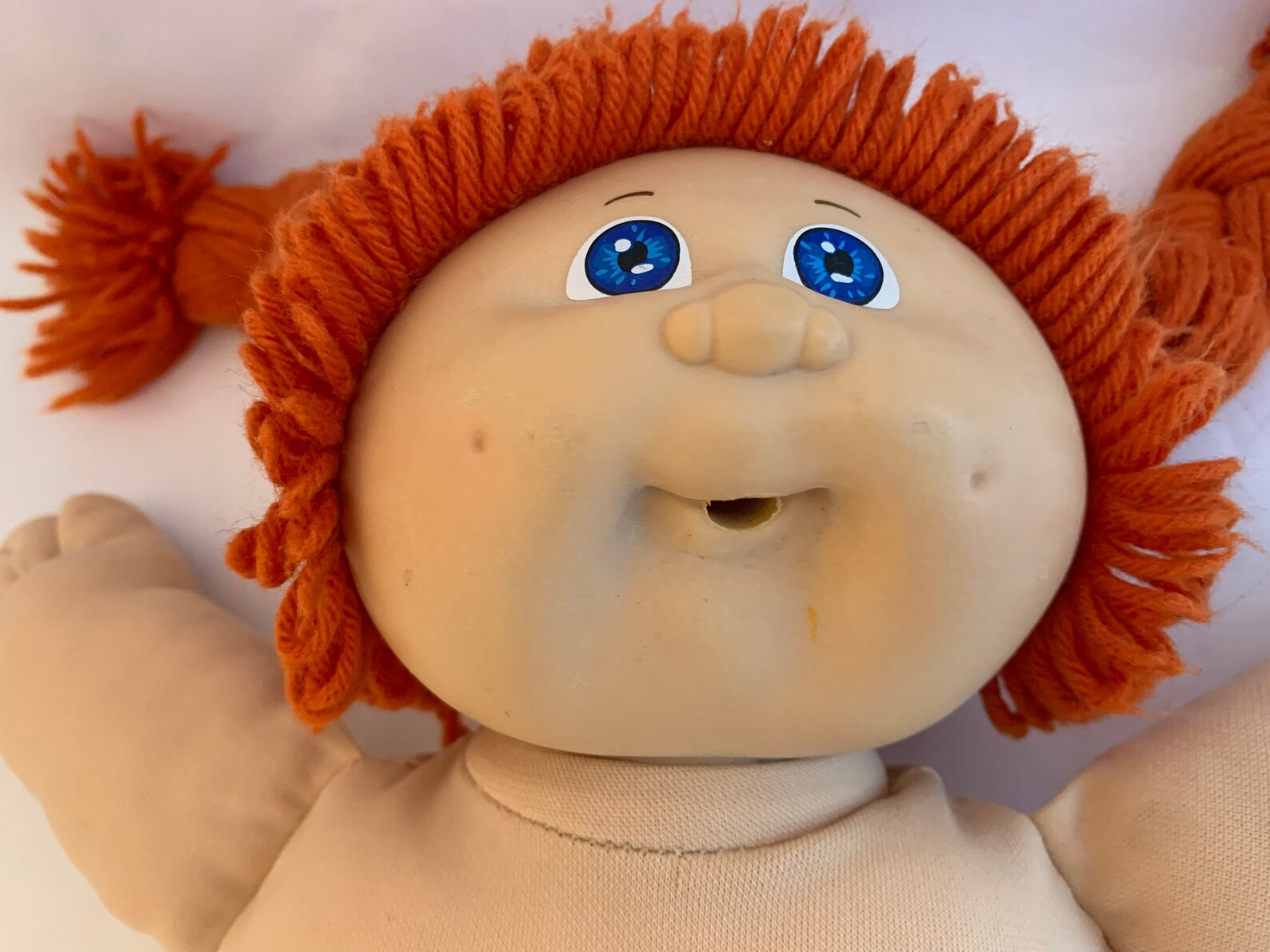 Vintage Cabbage Patch Doll 1982 18 Inches Tall Red Hair Etsy