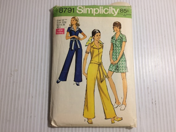 Simplicity 8791 Misses/' Wrap Tops Sewing Pattern