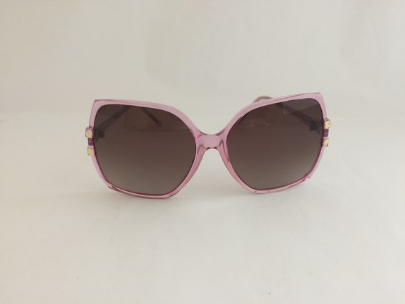 Purple Fashion Sunglasses, Metal Hinges, Plastic F