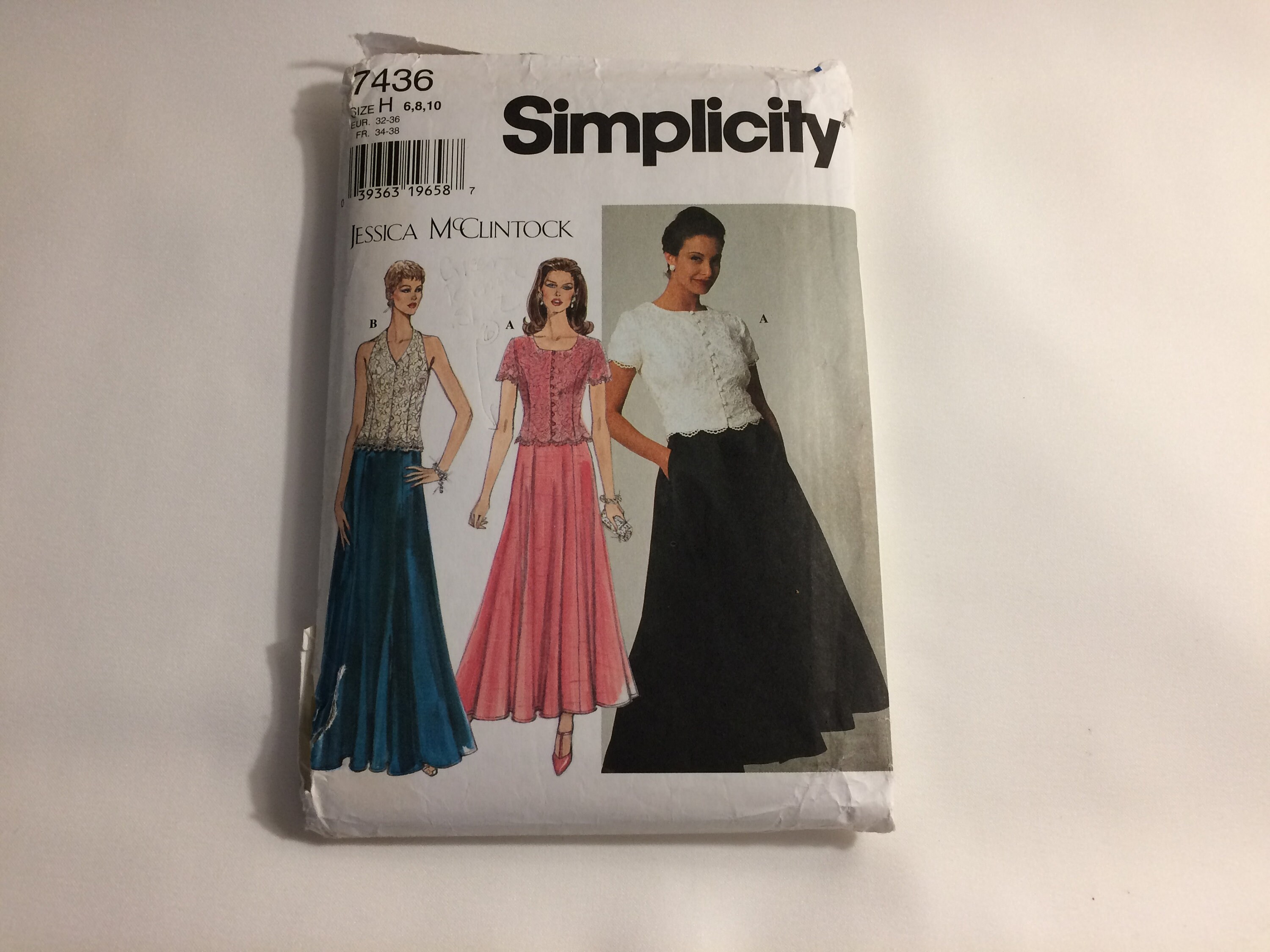 Vintage Simplicity Sewing Pattern 7436 Uncut Misses' Etsy