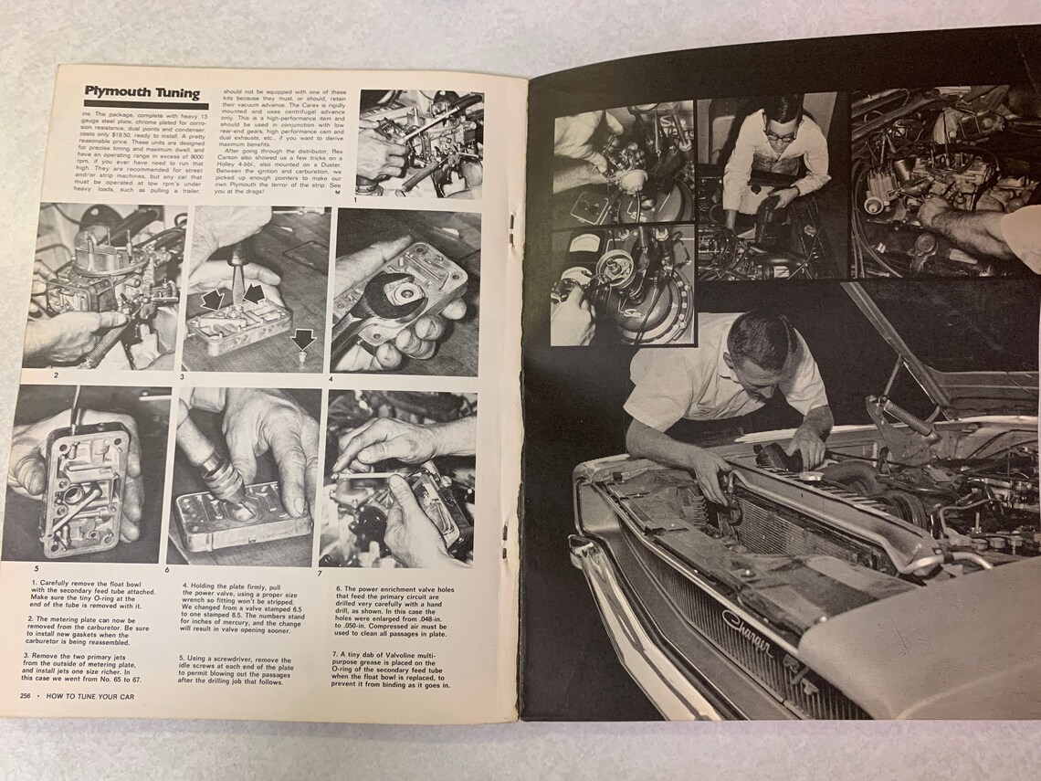 How To Tune Your Car Manual Do It Yourself U.S. Cars Plus | Etsy