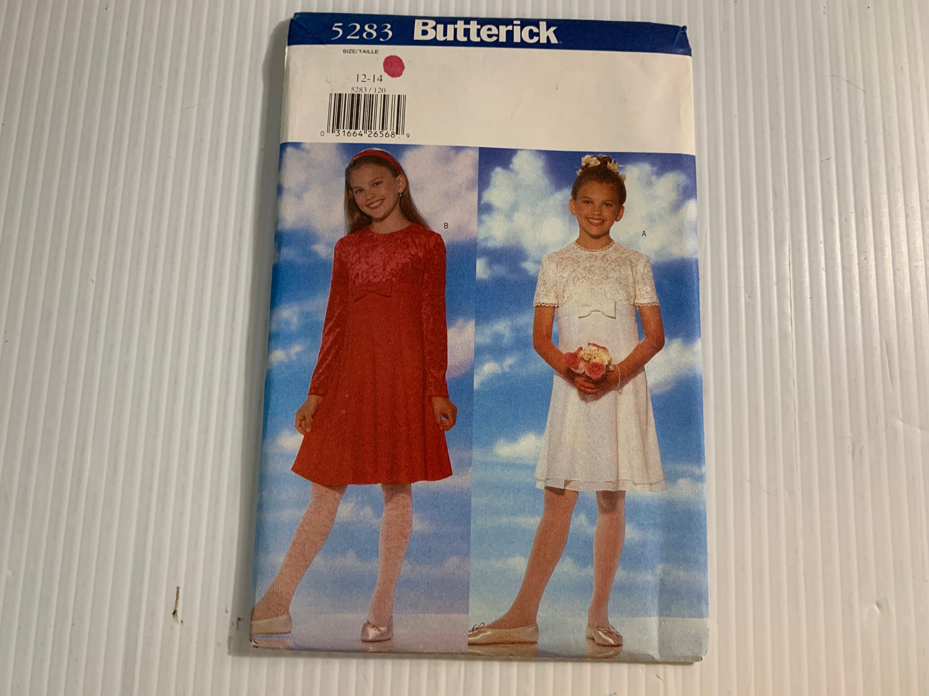 UNCUT Simplicity Sewing Pattern 7062 KK Womens WeddingParty Dress Below CalfFull Length Fitted Bodice LongShort Sleeves Sizes 8 10 12 14