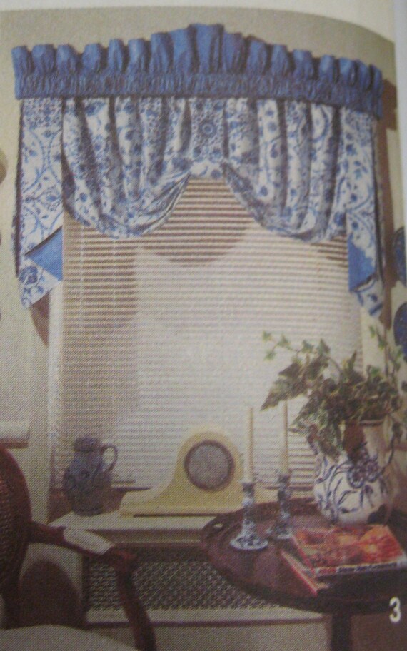 Simplicity Pattern 1438 Window Treatments Curtains Drapes Home