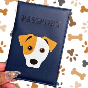 Pet Passport Cover and Document Holder, Service Animal Passport Cover & ID Holder