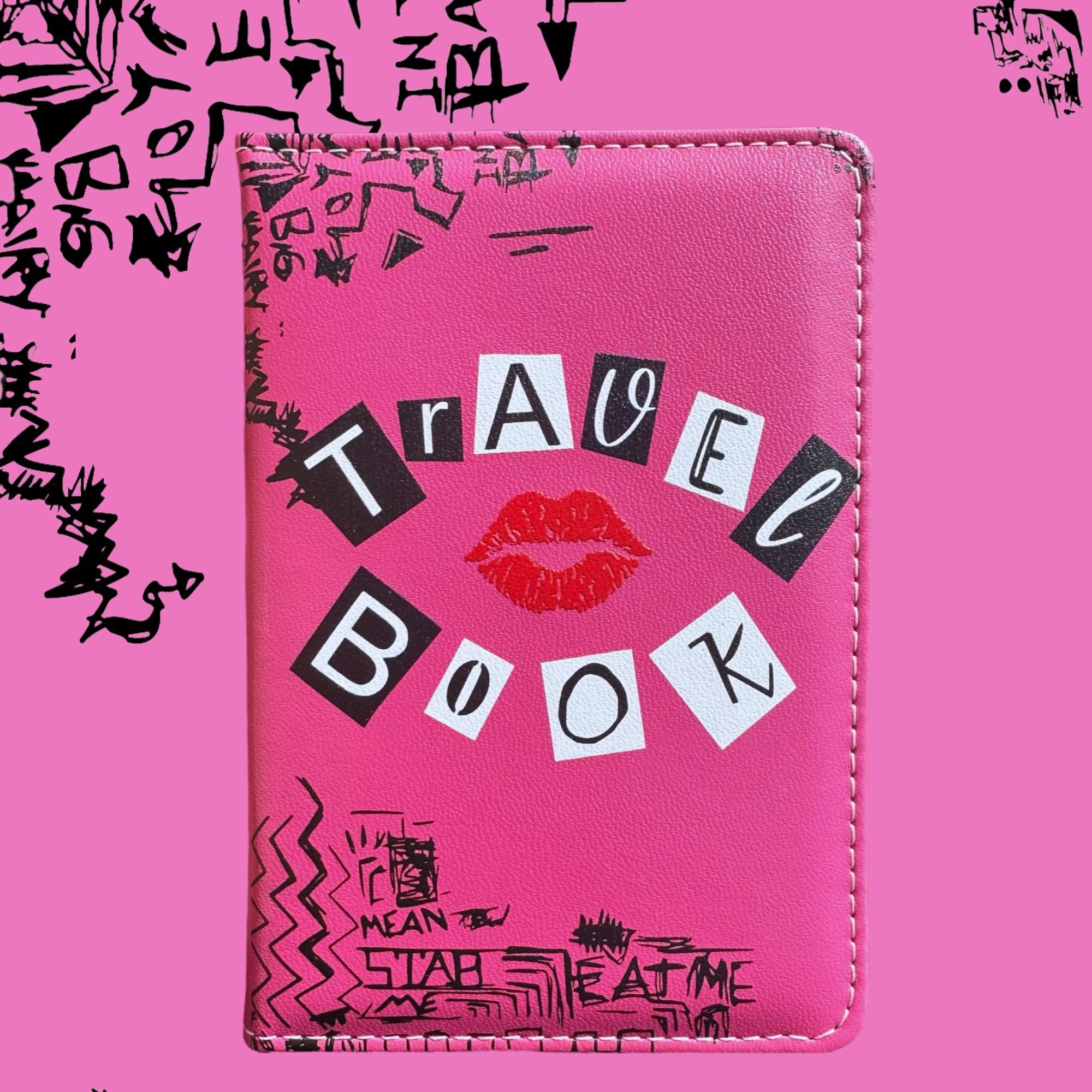 Mean Girls Burn Book Travel Book Passport Holder Cover