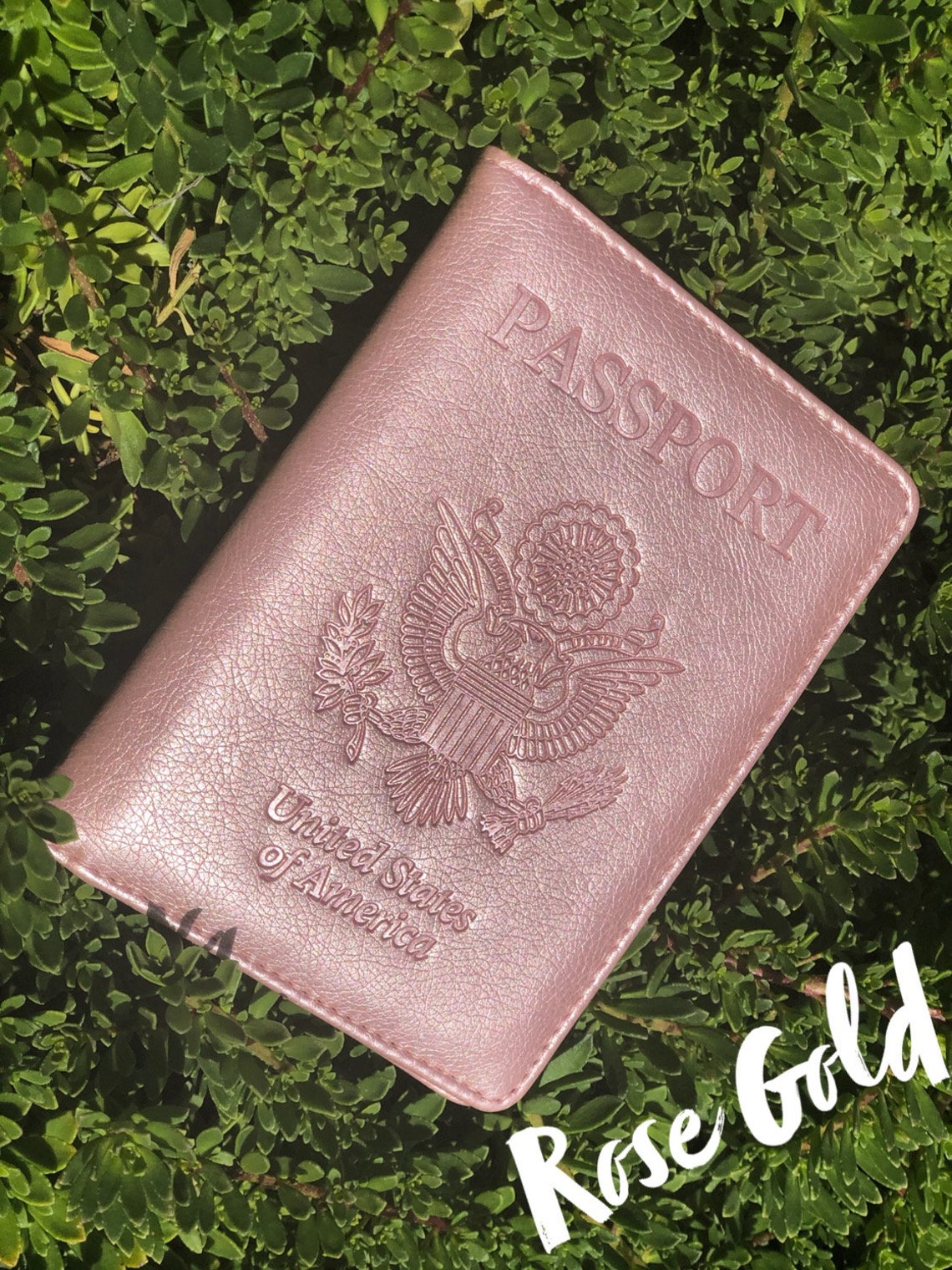 Pink Passport Cover Travel Passport Holder Pink Etsy