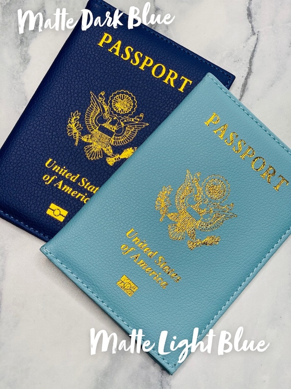 Vinyl Covers for Passports and Vaccine Cards, 5 1/4 x 7 3/4