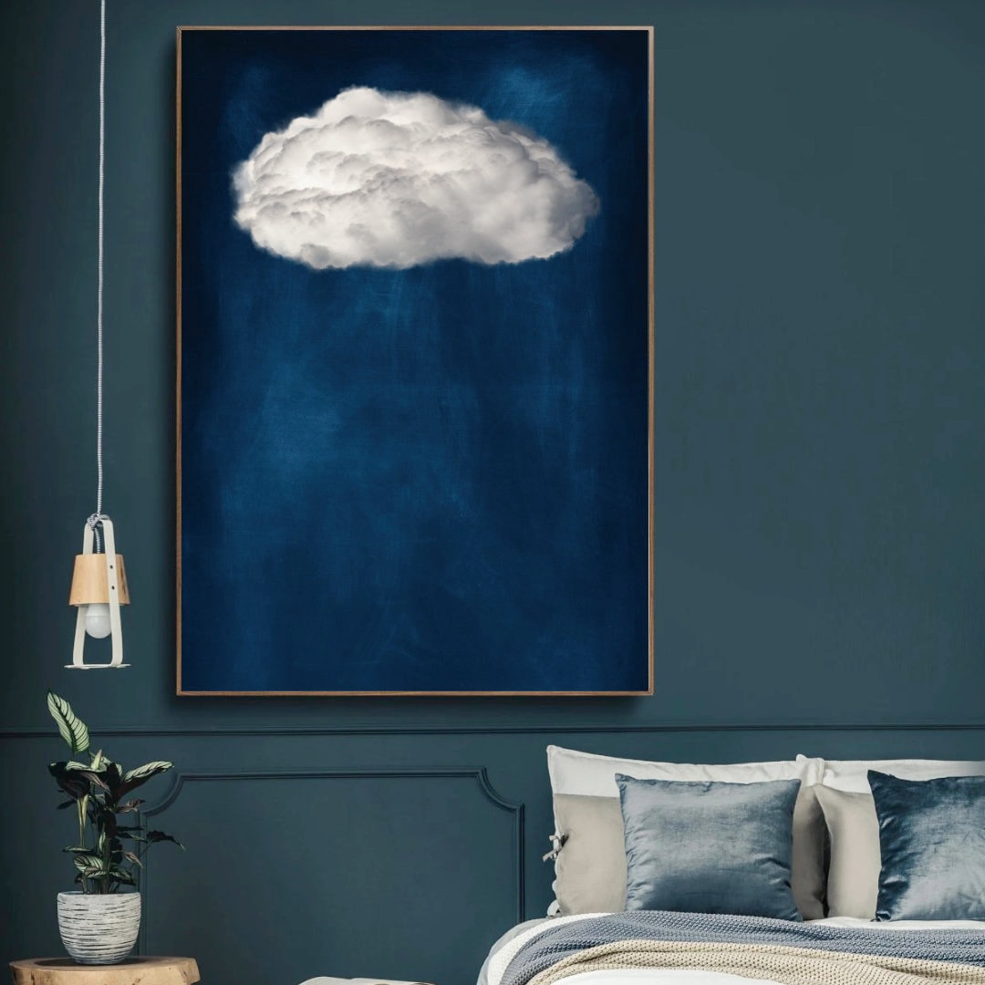 Cloud Wall Art, Blue Wall Art, Sky Wall Art, Abstract Wall Art, Fine Art Prints, Watercolour