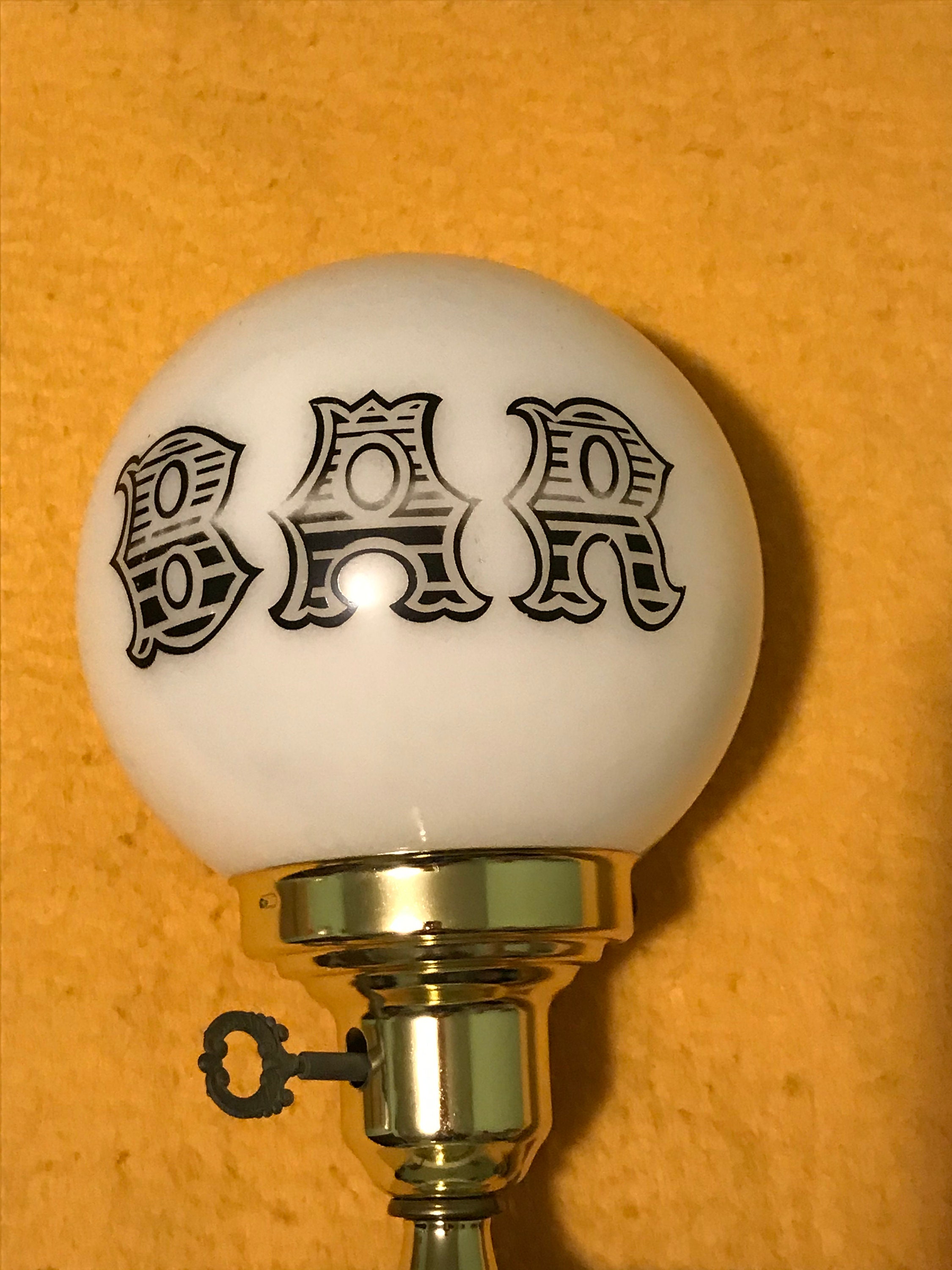 Vintage COKE retro Lata decoración bar Lamp Globe Light vidrio Etsy