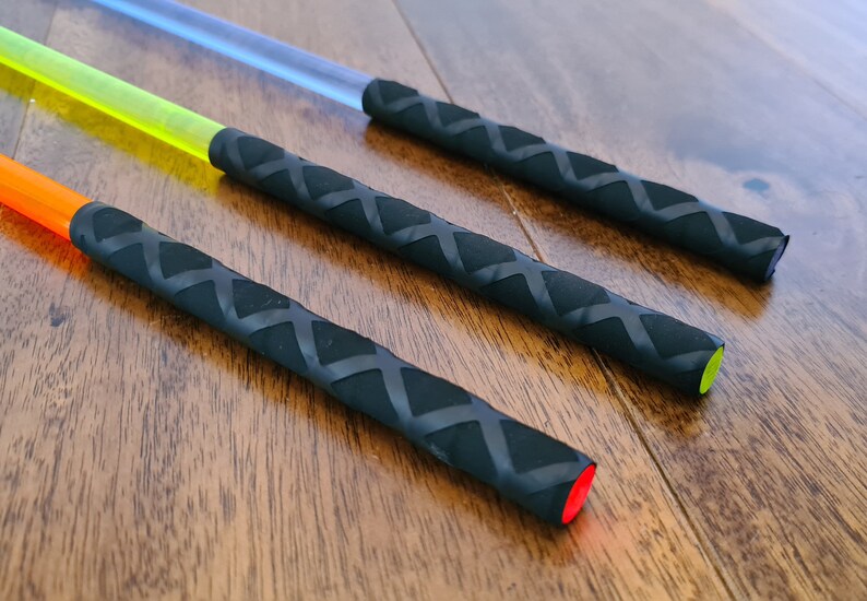 Fluorescent UV Blacklight Reactive Half Cane and or Misery Etsy