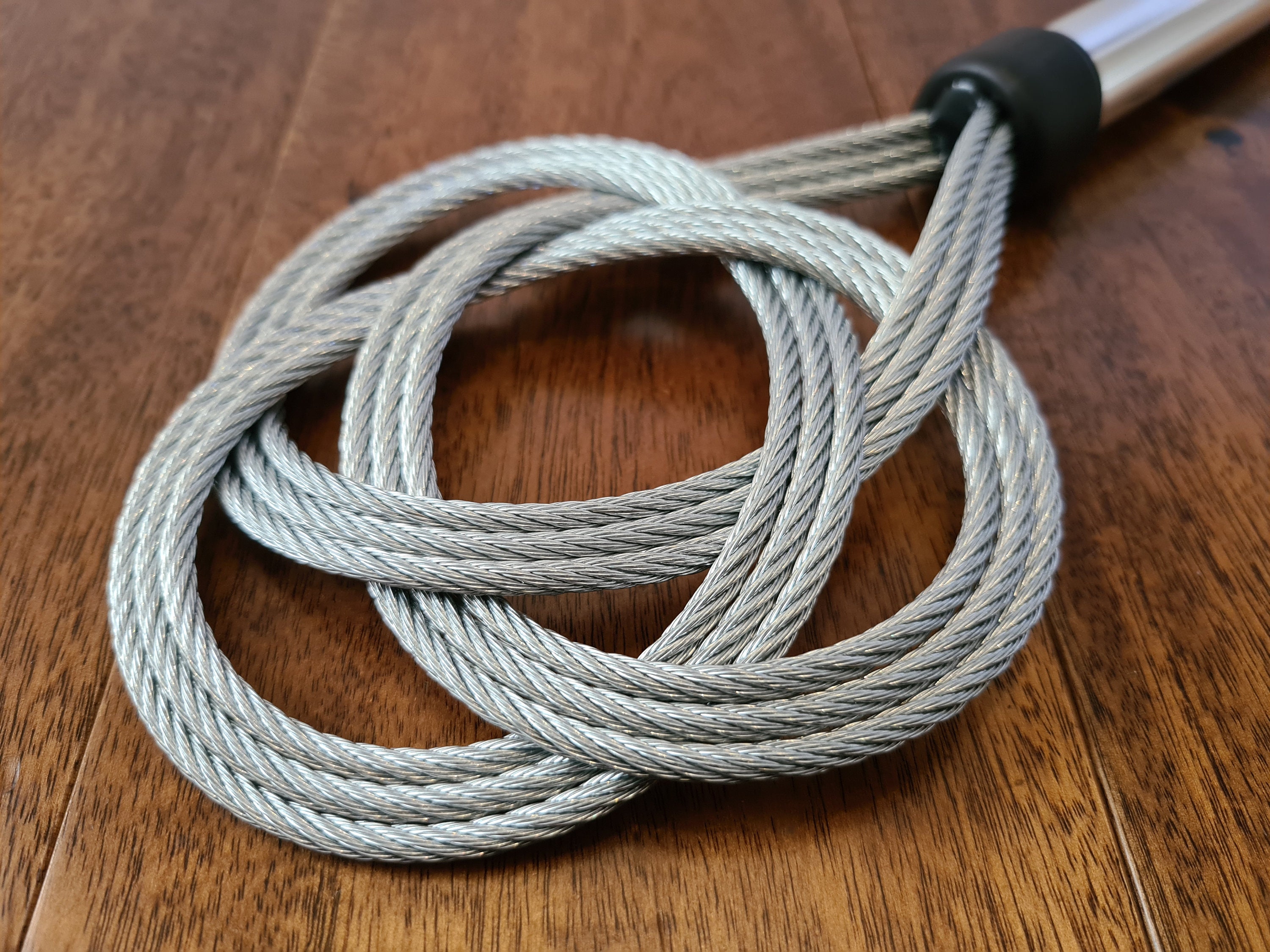 Celtic Knot Rug Beater, Discipline Paddle, Violet Wand Accessory